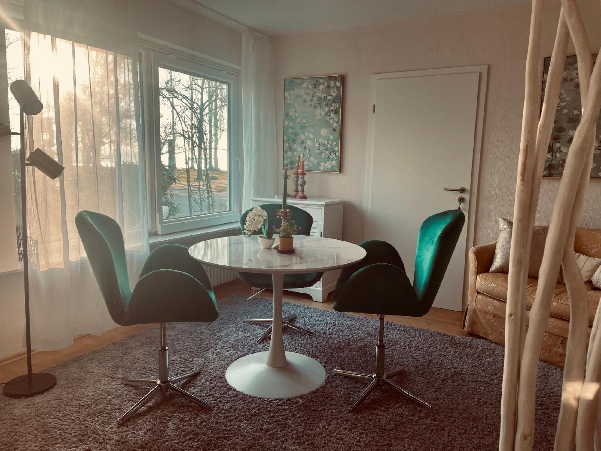 Ferienwohnung Louise 50 M Zum See Kressbronn am Bodensee Bagian luar foto
